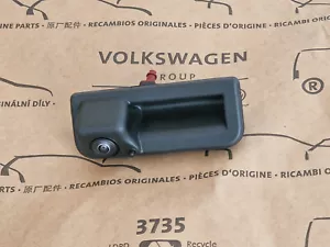 ORIG. SKODA Octavia Kamera Taster 5E3827566A Öffner 5WA980556F Rückfahrkamera - Bild 1 von 7