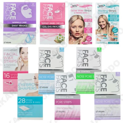 Waxing Nose Pore Strips Blackhead Removal Smooth Deep Cleansing Unclog Pores - Image 1 of 2