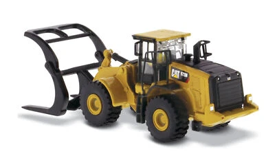 Diecast Masters 85950 Caterpillar 972M Wheel Loader with Log Fork 1/87 Scale - Image 1 of 4