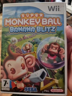 Super Monkey Ball: Banana Blitz Nintendo Wii, 2006 - Image 1 of 4