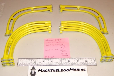 MagNext iCoaster MegaBloks 29305 Lot of 8 Curve Track Parts Only 6 #1 2 #2 - Image 1 of 4