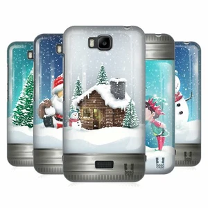 HEAD CASE DESIGNS CHRISTMAS IN JARS BACK CASE & WALLPAPER FOR HUAWEI PHONES 2 - Picture 1 of 13