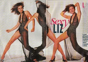 1996 Liz Hurley Clipping Press Cutter (4 Pages) - Picture 1 of 1