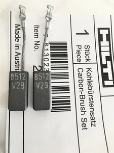 Balais Charbon Original HILTI TE2 TE2-M TE2-S TE6-S TE6-C SF4000 #354648 #265858 - Imagen 1 de 6