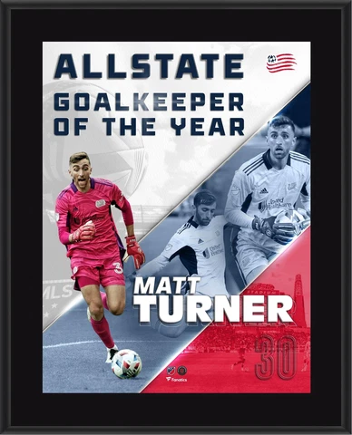 Matt Turner New England Revolution Unsigned 10.5" x 13" 2021 MLS Cover