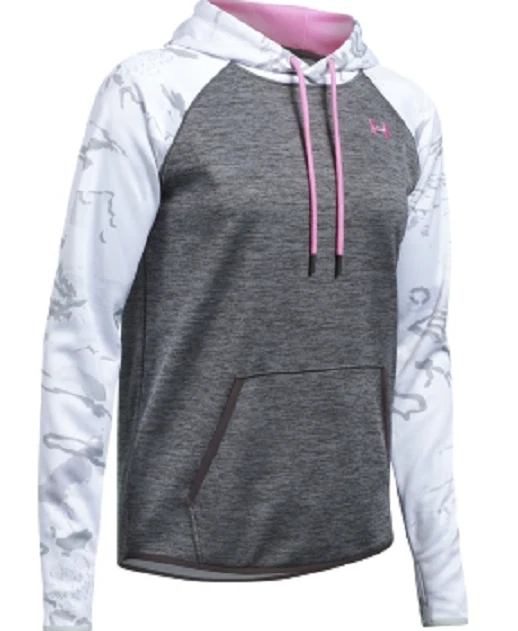NEW Under Armour Women's Storm Armour Fleece Camo Blocked Hoodie Size XS - Image 1 of 3