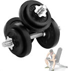 Yes4All Adjustable Dumbbell Set with Weight Plates/Connector- Exercise &Workou h