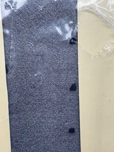 Vintage Texture Sandalfoot Sheer Size Large Pantyhose Navy Dot Limited Edition - Picture 1 of 6