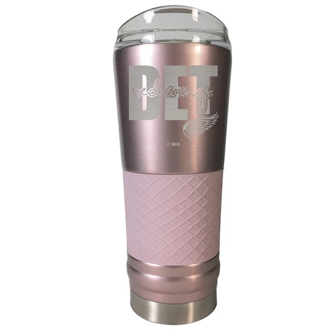 Detroit Red Wings 24oz. Draft Rose Gold Tumbler Cover