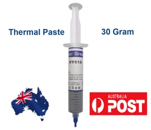 30 Gram Thermal Grease Paste Heatsink Compound Syringe CPU PC Laptop Cooling gm. - Picture 1 of 3