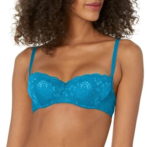 Cosabella Say Never Pushie Push-Up Underwire Bra Women’s US Size 30C Blue NWT - Picture 1 of 8