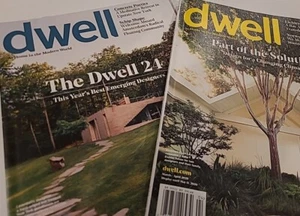 2 Issues of DWELL Magazine March/April & Sep/Oct 2020 Climate & Emerging Design - Picture 1 of 3