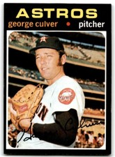 1971 Topps George Culver Houston Astros #291