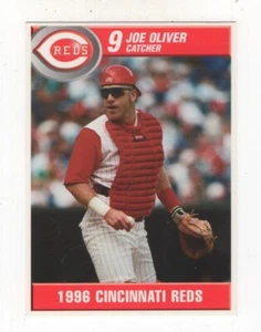Kahn's Cincinnati Reds 1996 béisbol #9 Joe Oliver - Imagen 1 de 10