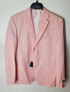 Club Room Men's Classic-Fit Solid Sport Coat - Pink - Size: 40S - Picture 1 of 9