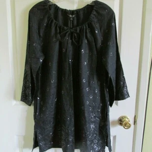 SZ 4 Lafayette 148 New York NAVY Side Pocket Top NWT $398  - Picture 1 of 4