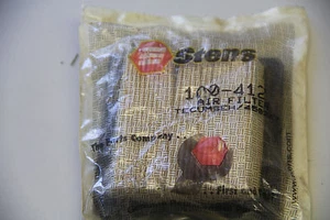 1 X GENUINO/OEM - STENS 100-412 FILTRO DE AIRE TECUMSEH 450247 - ¡NUEVO STOCK ANTIGUO/DE NUEVO! - Imagen 1 de 10
