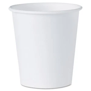 Solo White Paper Water Cups, 3oz, 100/Bag, 50 Bags/Carton - Picture 1 of 1