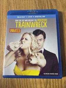 Trainwreck Blu-ray & DVD 2 Disc Set Super Funny Movie Amy Schumer Unrated Nudity - Picture 1 of 11