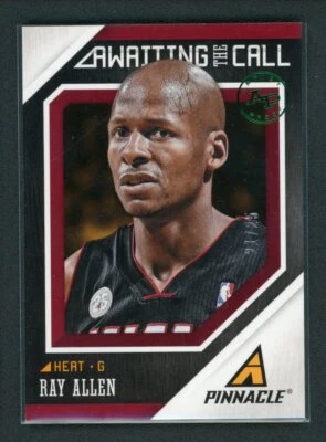 Ray Allen 21/25 Panini Pinnacle Waiting the Call 2013-14 prueba de artista Foto 1 de 2