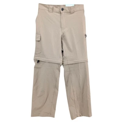 Pantalones Magellan Fishgear Nublados con Cremallera Niños Caqui Carga Convertible Talla M Foto 1 de 4