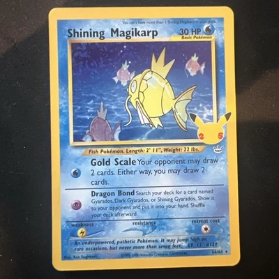 Shining Magikarp 66/64 Celebrations: Classic Collection Holo - Image 1 of 4