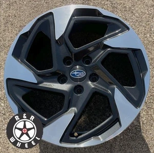 Subaru Crosstrek 2024 2025 Usine OEM Roue 18 " Jante 68905 W / Casquette #A - Photo 1 sur 5