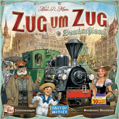 Zug um Zug Deutschland | Alan R. Moon | Deutsch | Spiel | DOWD0026 | 2023 - Bild 1 von 2