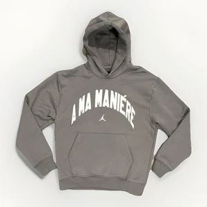 Felpa con cappuccio uomo Jordan x A Ma Maniére - peltro piatto - HF0540-029 - Small **NUOVA** - Foto 1 di 9