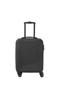 Travelite Koffer Reisekoffer BALI 4w Trolley Koffer S, Schwarz Geschenk Deko - Picture 1 of 5