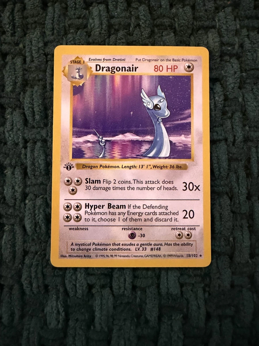 Pokémon TCG Rare Base Set Shadowless Individual Collectible Card