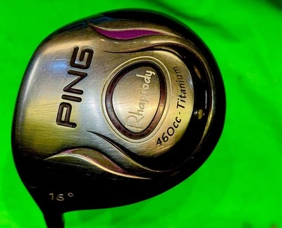 PING RHAPSODY LADIES DRIVER GOLF CLUB *LEFT HANDED* 16 DEGREE GAME IMPROVEMENT  - Image 1 of 4