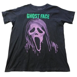 Ghost Face T-Shirt Herren Large/schwarz+grün,rosa Grafik/kurzarm/Halloween - Bild 1 von 12