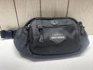 Harley Davidson Crossbody Waistpack Tasche Bar Shield Logo schwarz verstellbar - Bild 1 von 8