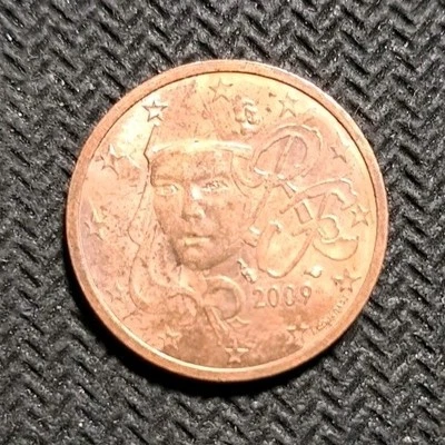 Moneda de 2 céntimos de euro Francia 2009 - Foto 1 de 3