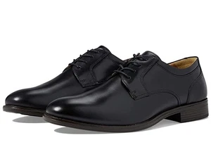 Scarpa elegante Johnston & Murphy uomo Lewis punta liscia nera taglia 8 M - Foto 1 di 5