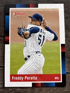 2022 Panini Donruss - Retro 1988 Freddy Peralta #249 - Picture 1 of 2