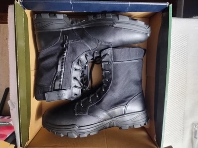 Botas tácticas 5.11 Speed 3.0 Urban 8" con cremallera - Cuero y nailon - Negras - Para hombre 14 Foto 1 de 4