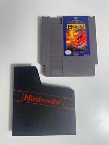 Advanced Dungeons & Dragons Heroes of the Lance Nintendo NES Authentic - Picture 1 of 7
