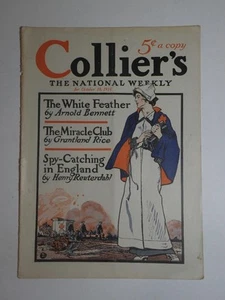 Magazine Ad* - 1914 - Collier's - October 10, 1914 - COVER ONLY -Edward Penfield - Foto 1 di 1