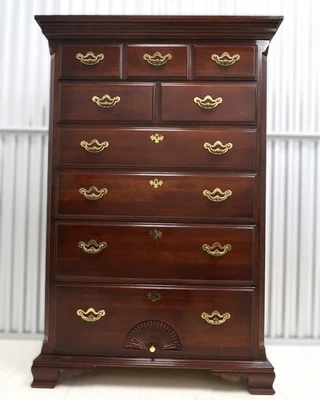 Thomasville Traditional Cherry Tall Chest of Drawers - Image 1 of 4