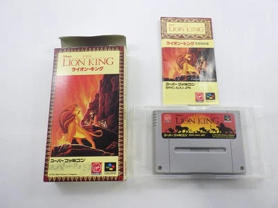Lion King Super Famicom/SNES JP GAME. 9000024105881 - Image 1 of 2