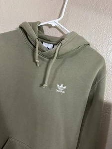 Mens Adidas Primegreen Active Pullover Hoodie Size Small Green - Picture 1 of 10