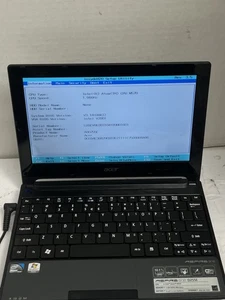 Aspire One D255E Intel N455 Processor 10.1" LED Screen 1 GB DDR3 Mem 160GB HD - Picture 1 of 4