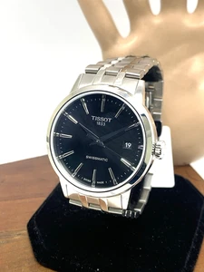 Reloj para hombre Tissot Swissmatic automático suizo esfera negra acero T1294071105100 - Imagen 1 de 13