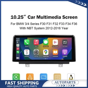 Pantalla táctil multimedia CarPlay de 10,25' compatible con BMW NBT F30 F31 F32 F33 F34 F36 - Imagen 1 de 12
