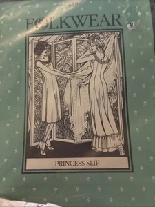 Folkwear Sewing Pattern Princess Slip 226 Vintage - Picture 1 of 3