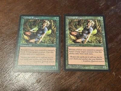 2x Quirion Ranger NM+ Visions MTG Magic - Image 1 of 2
