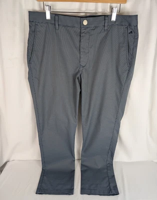 Bonobos Pants Mens Size 35 x 32 Blue Gray Check Slim Straight Maide Golf - Image 1 of 4
