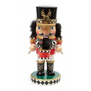 NIB MacKenzie-Childs TOYLAND DRUMMER Nutcracker NIB Cute & Colorful! NEW! - Picture 1 of 10